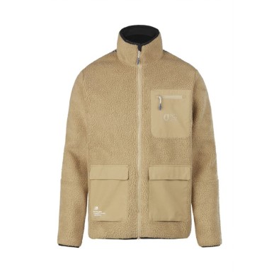 Picture Quilchena zip fleece dark stone