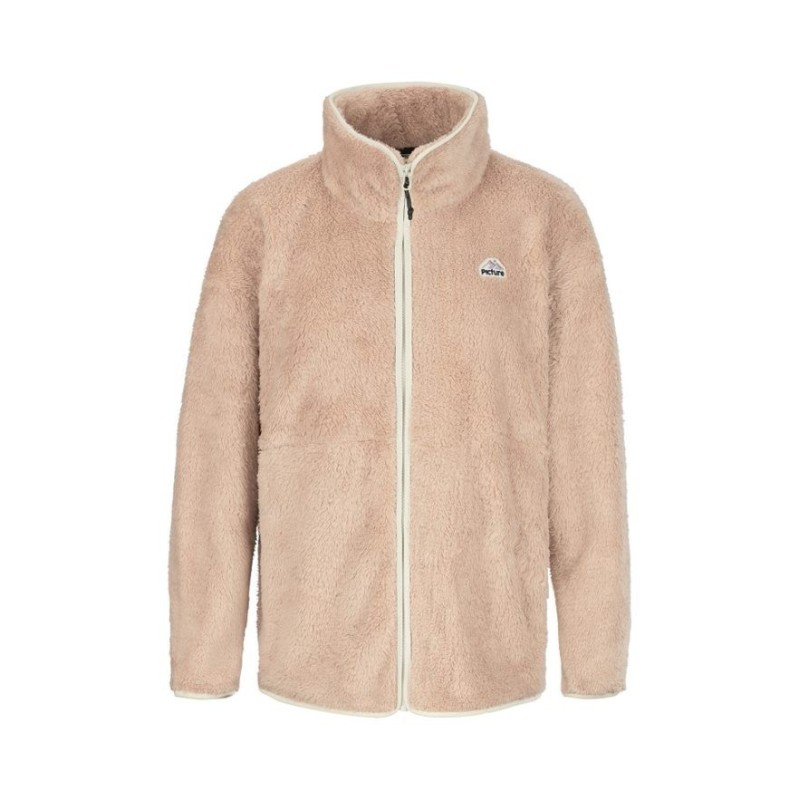 Picture Idalie Zip Fleece Femme rose crème