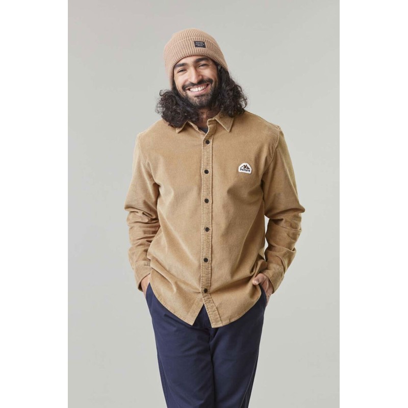 Picture Graftons Shirt dark stone