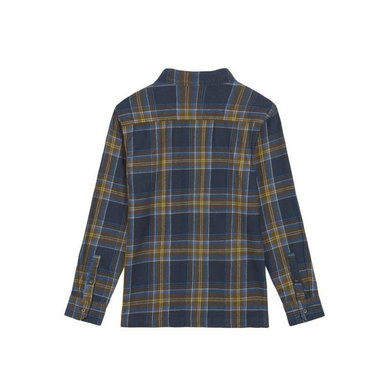 Picture Relowa Shirt plaid dark blue