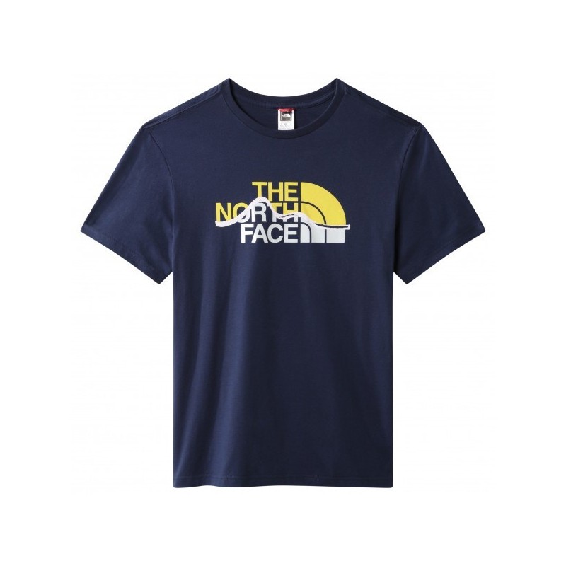 The North Face Mountain Line S/S Tee summit navy