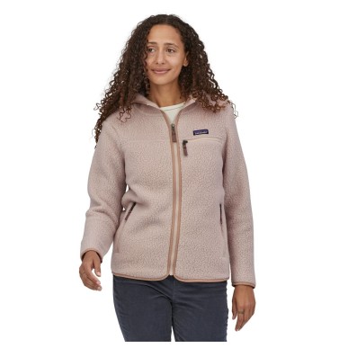 Patagonia Retro Pile Hoody Femme shroom taup
