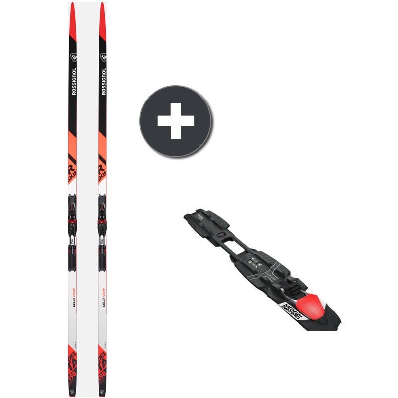 Rossignol Delta Comp R skin + Fixations Rossignol Delta Comp R skin + Fixations