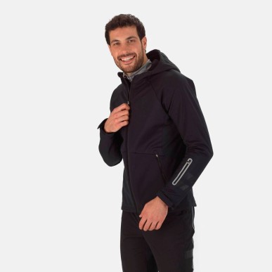 Rossignol Softshell Hoodie Jacket black