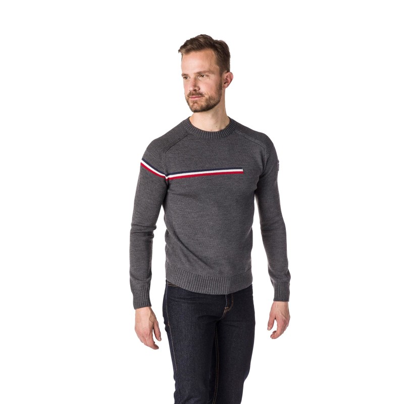 Rossignol Odysseus Round Neck heather grey