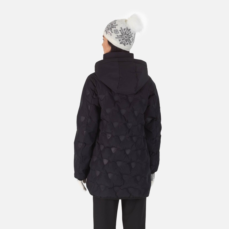 Rossignol Welded Quilt Shield Long Jacket Femme black Rossignol Welded Quilt Shield Long Jacket Femme black