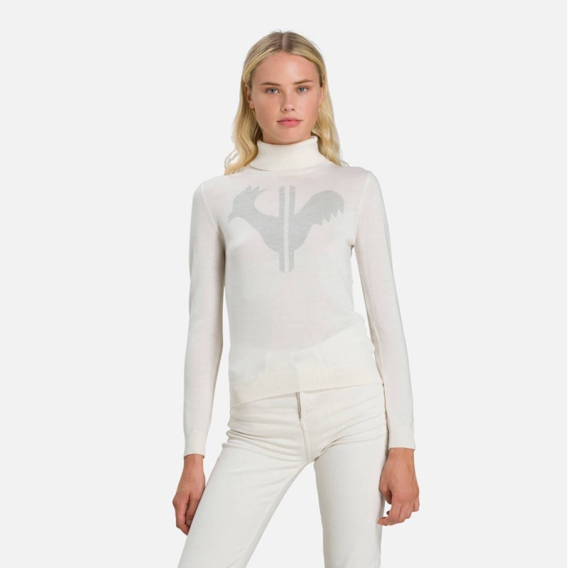 Rossignol Classic Roll Neck Femme white