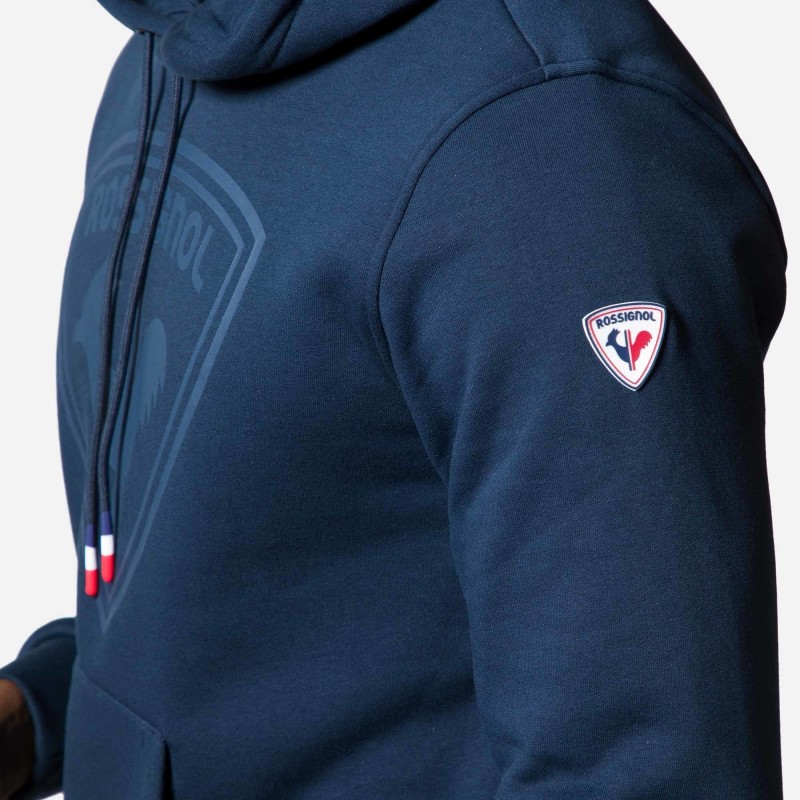 Rossignol Logo Sweat Hood Fleece dark navy