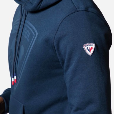 Rossignol Logo Sweat Hood Fleece dark navy