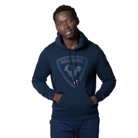Rossignol Logo Sweat Hood Fleece dark navy