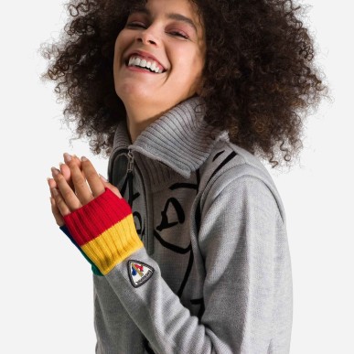Rossignol Kimo 1/2 Zip Femme silver