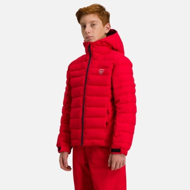 Rossignol Rapide Jacket Boy sports red