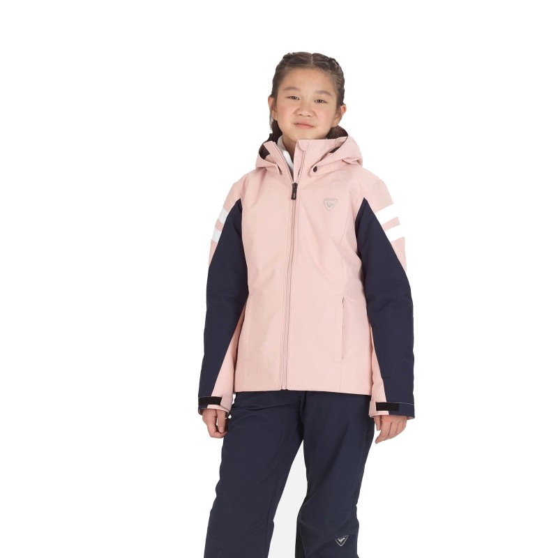 Rossignol Ski Jacket Girl powder pink