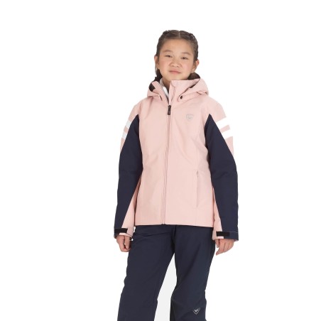 Rossignol Ski Jacket Girl powder pink