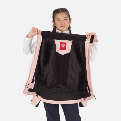 Rossignol Ski Jacket Girl powder pink