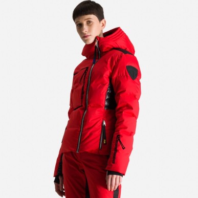 Rossignol Stellar Down JCC Jacket Femme red