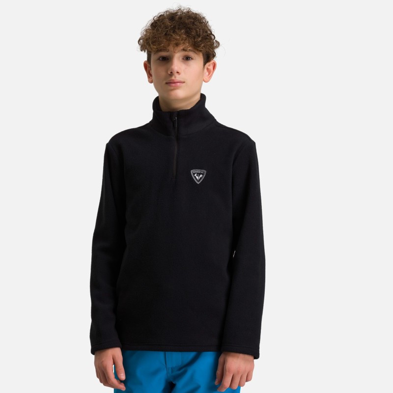 Rossignol 1/2 Zip Fleece Boy black