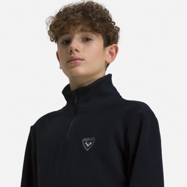 Rossignol 1/2 Zip Fleece Boy black