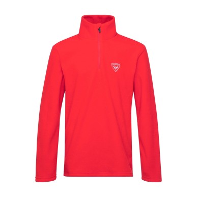 Rossignol 1/2 Zip Fleece Boy red