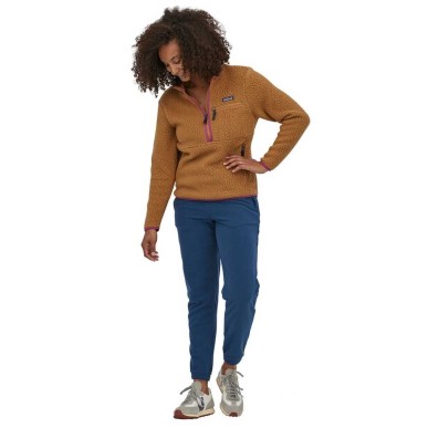 Patagonia Retro Pile Marsupial Femme nest brown / amaranth pink