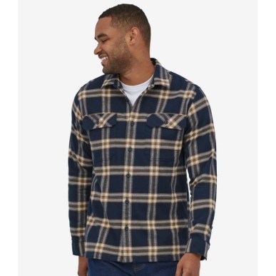 Patagonia L/S Organic Cottton MW Fjord Flannel new navy