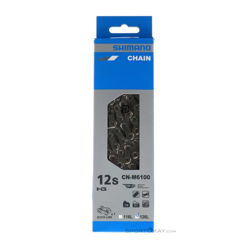 Chaine Shimano CN-M6100 12V 126L