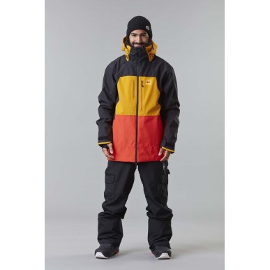 Picture Track Jacket red