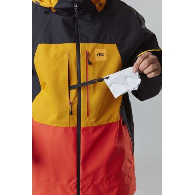 Picture Track Jacket red