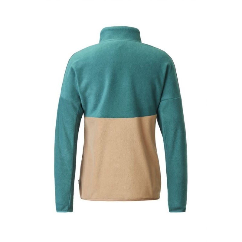 Picture Arcca 1/4 Fleece Femme dark stone