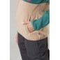 Picture Arcca 1/4 Fleece Femme dark stone