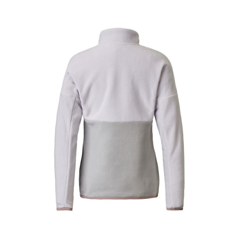 Picture Arcca 1/4 Fleece Femme grey melange