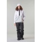 Picture Arcca 1/4 Fleece Femme grey melange