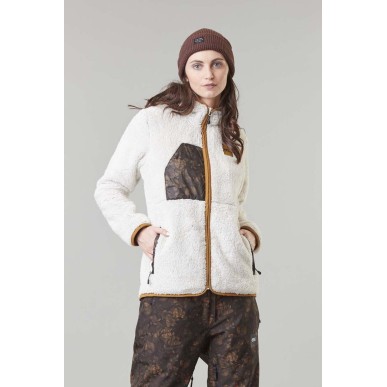 Picture Izimo FZ Fleece Femme ecru