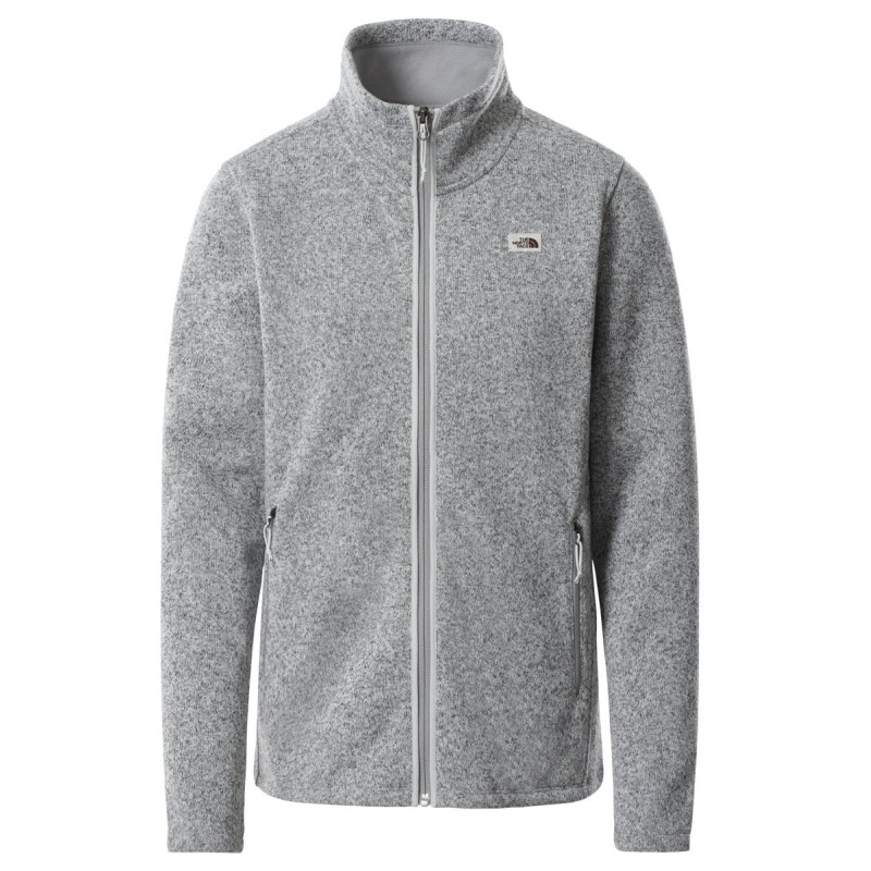 The North Face Crescent FZ fleece Femme grey heather