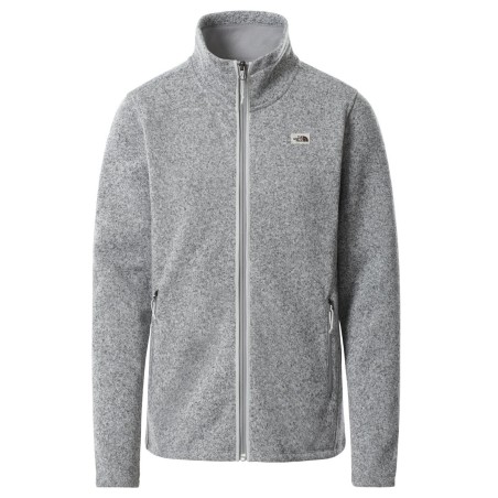 The North Face Crescent FZ fleece Femme grey heather