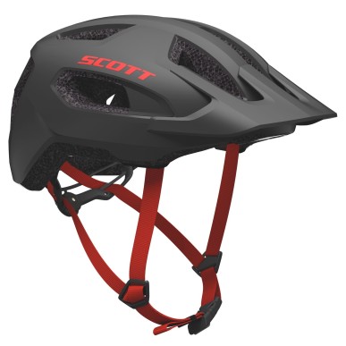 Casque Scott Supra dark grey red