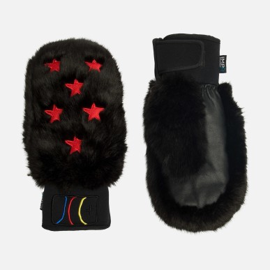 Rossignol Draki Eco Fur Impr Moufles Femme black