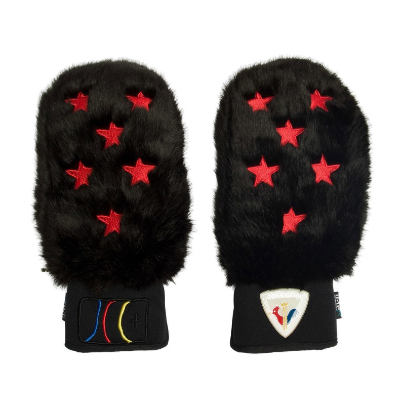 Rossignol Draki Eco Fur Impr Moufles Femme black