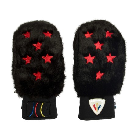 Rossignol Draki Eco Fur Impr Moufles Femme black