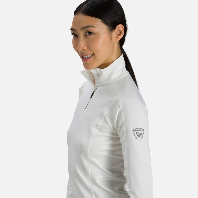 Rossignol Classique 1/2 Zip Femme white