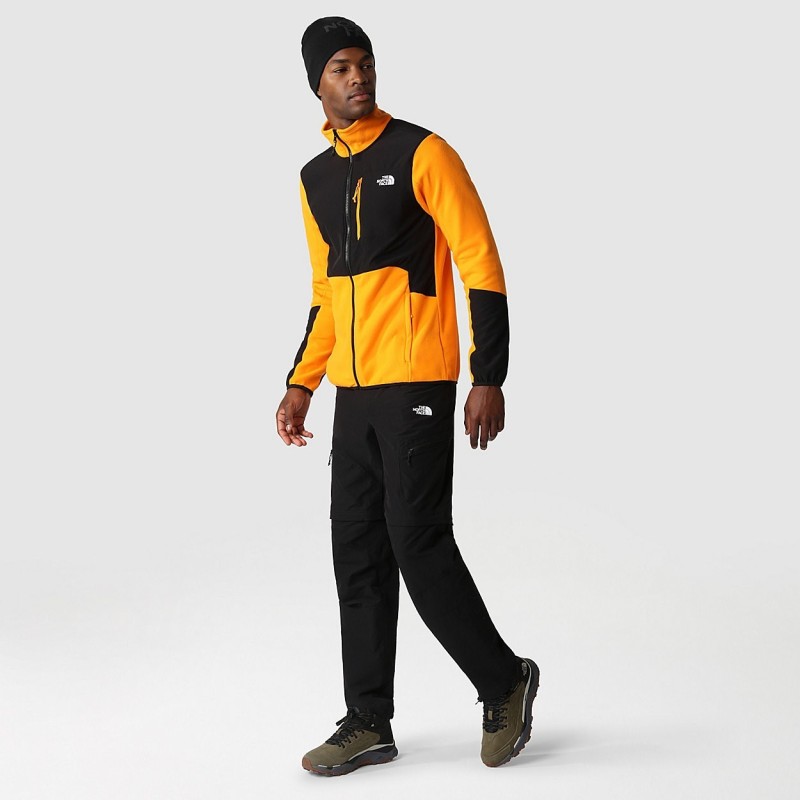 The North Face Glacier Pro FZ  cone orange / black