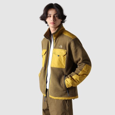 The North Face Royal Arch Full Zip military olive / mineral gold