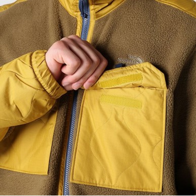 The North Face Royal Arch Full Zip military olive / mineral gold