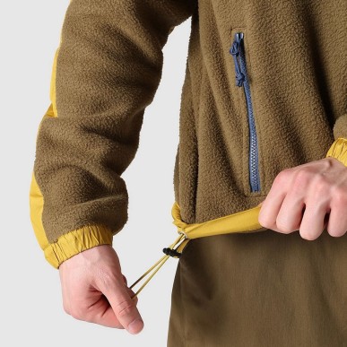 The North Face Royal Arch Full Zip military olive / mineral gold