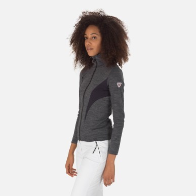 Rossignol React Merino FZ Femme black