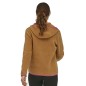 Patagonia Retro Pile Hoody Femme nest brown / amaranth pink