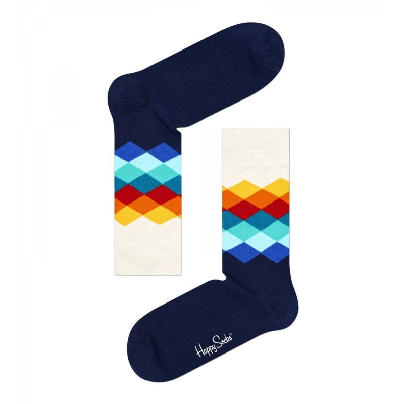 Happy Socks Fadded Diamond Happy Socks Fadded Diamond