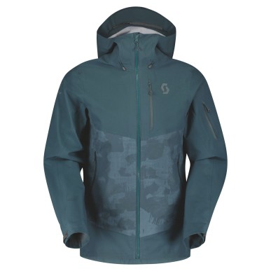 Scott Explorair 3L Jacket aruba green print