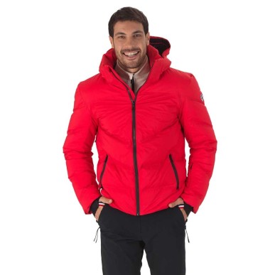 Rossignol Signature Merino down Jacket sports red