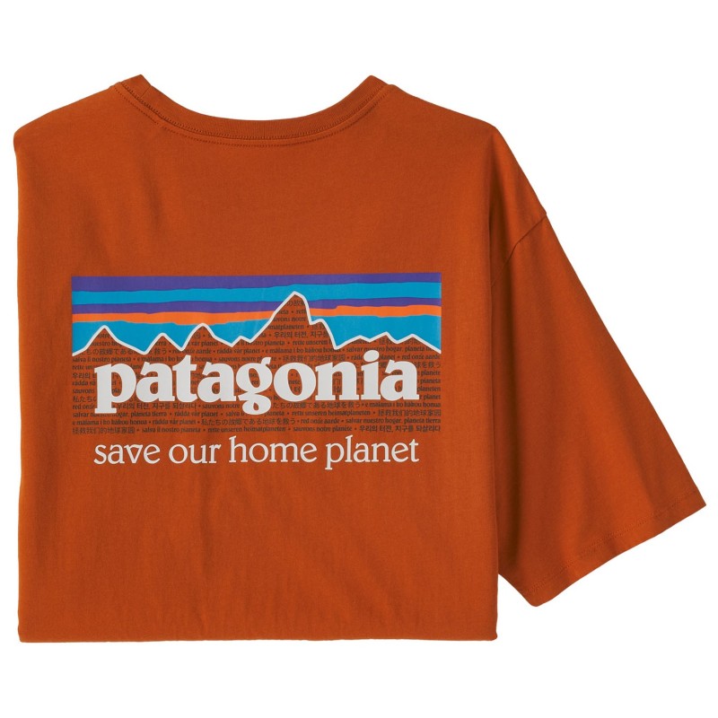 Patagonia P-6 Mission Organic Tee sandhill rust Patagonia P-6 Mission Organic Tee sandhill rust